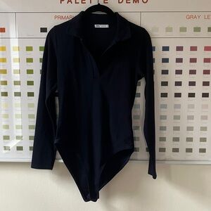 Zara Navy Body Suit Sz L